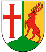 Symbol des Bezirks Tempelhof-Schöneberg (Wappen ohne Berliner Mauerkrone)